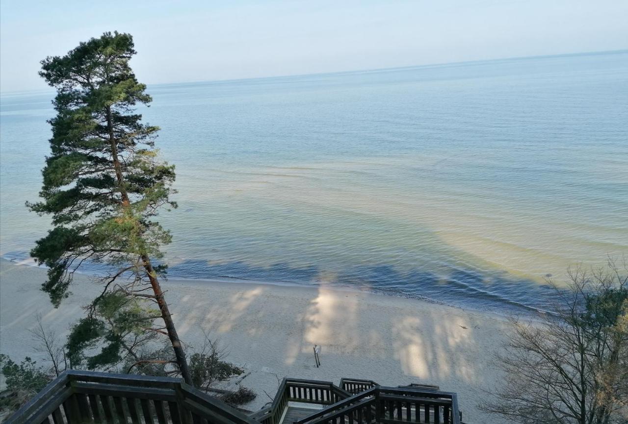Strandidylle Apartment Mit Meerblick Und Kamin Miedzyzdroje Exterior foto