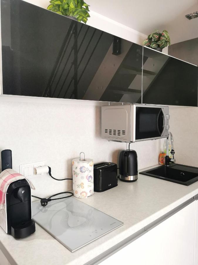 Strandidylle Apartment Mit Meerblick Und Kamin Miedzyzdroje Exterior foto