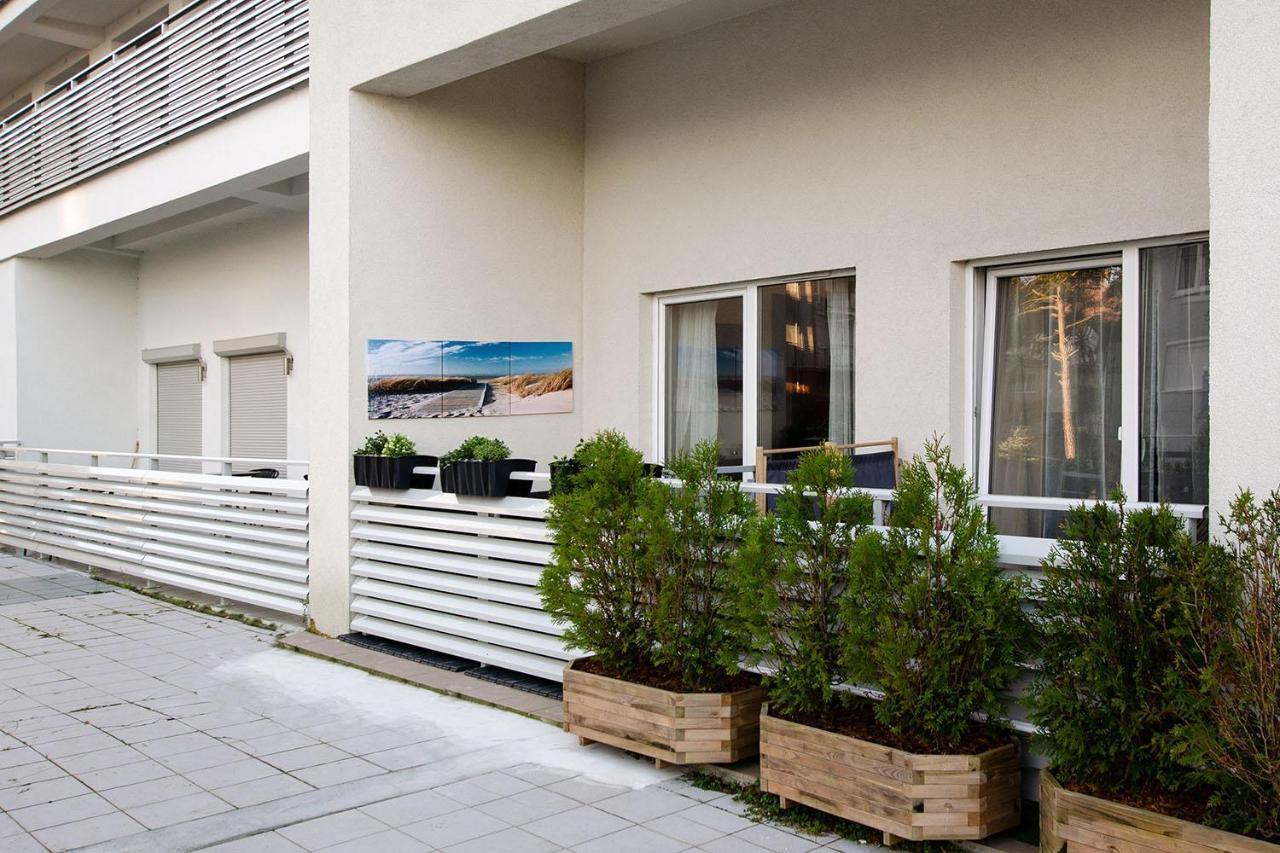 Strandidylle Apartment Mit Meerblick Und Kamin Miedzyzdroje Exterior foto