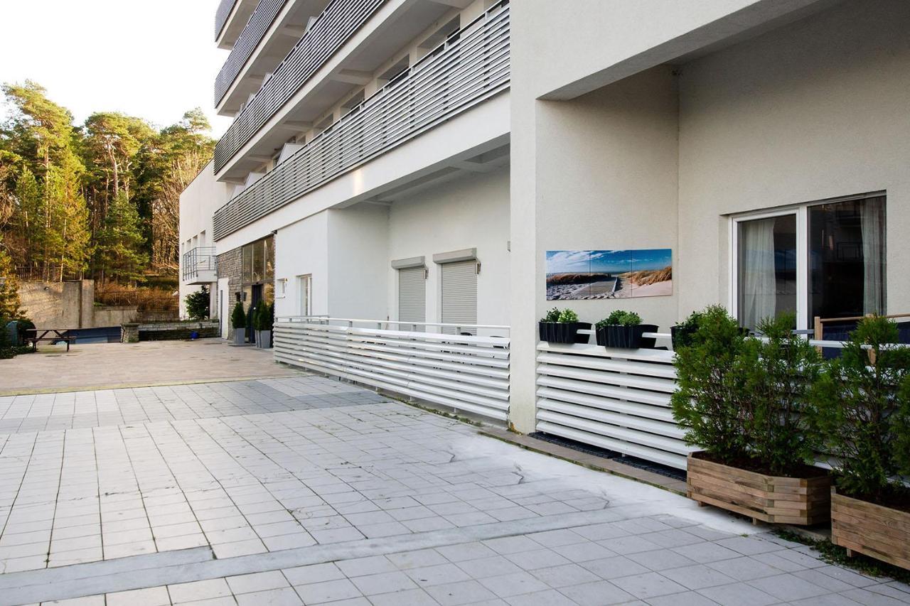 Strandidylle Apartment Mit Meerblick Und Kamin Miedzyzdroje Exterior foto