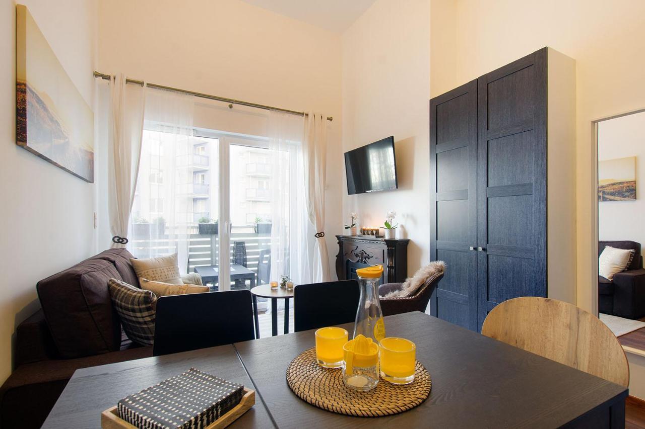 Strandidylle Apartment Mit Meerblick Und Kamin Miedzyzdroje Exterior foto