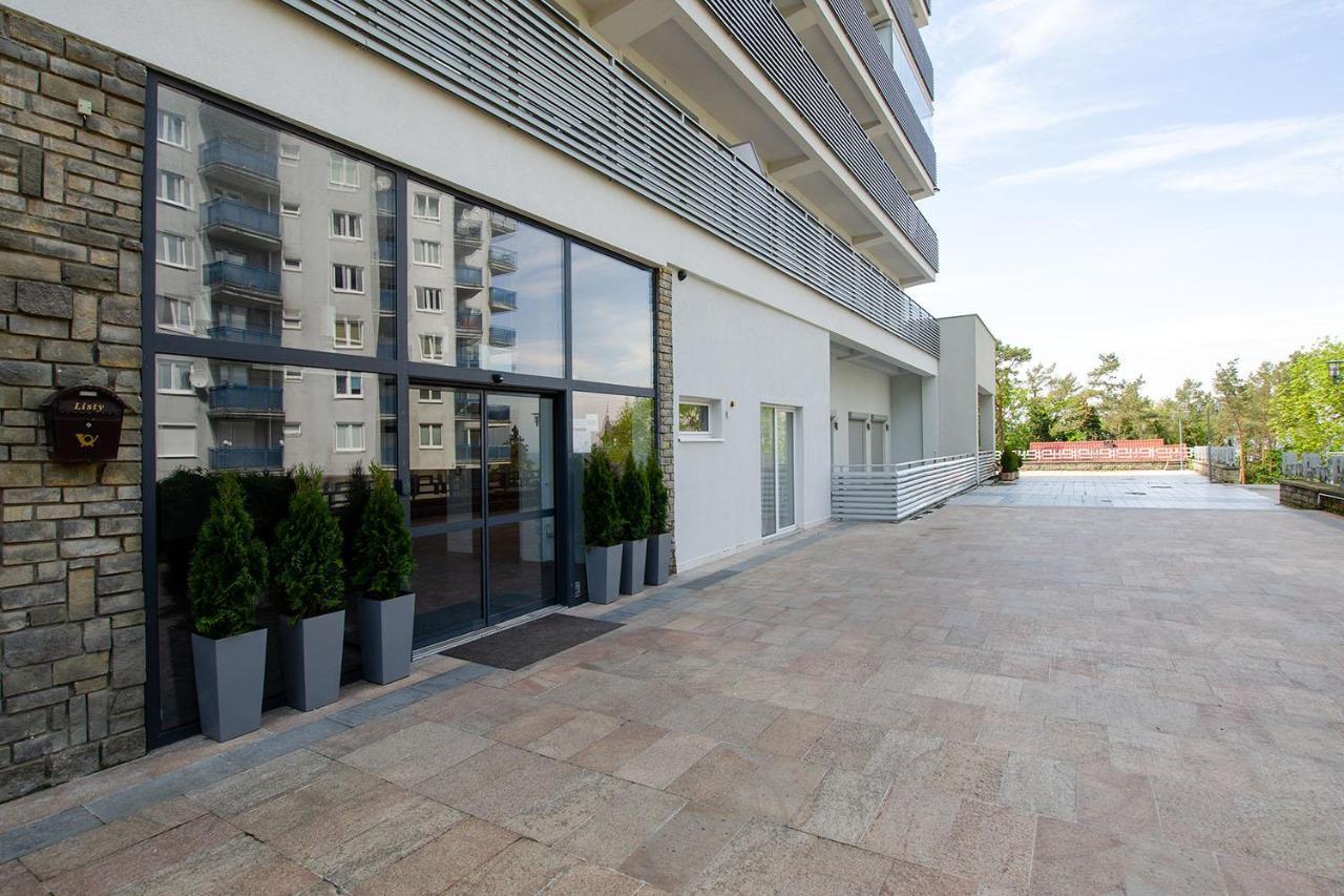 Strandidylle Apartment Mit Meerblick Und Kamin Miedzyzdroje Exterior foto