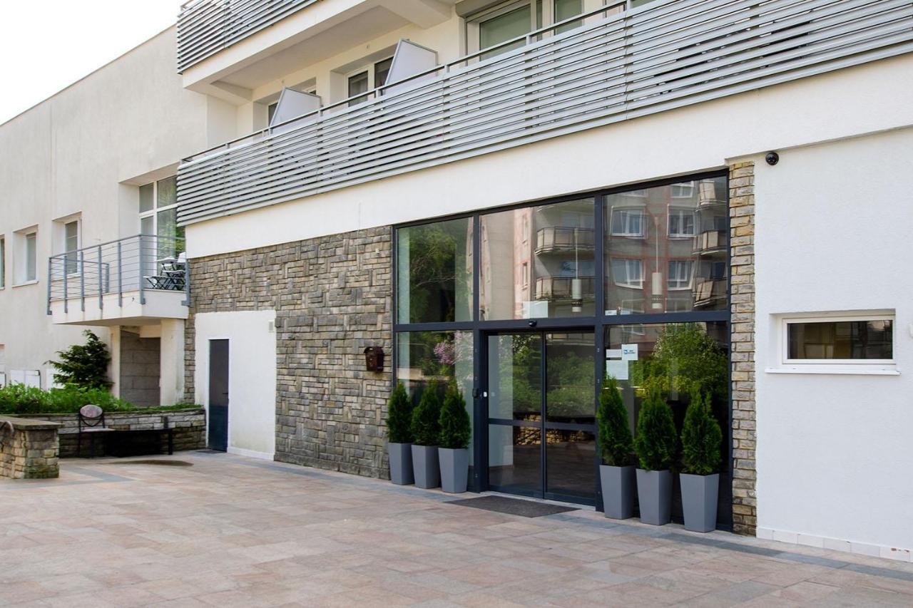 Strandidylle Apartment Mit Meerblick Und Kamin Miedzyzdroje Exterior foto