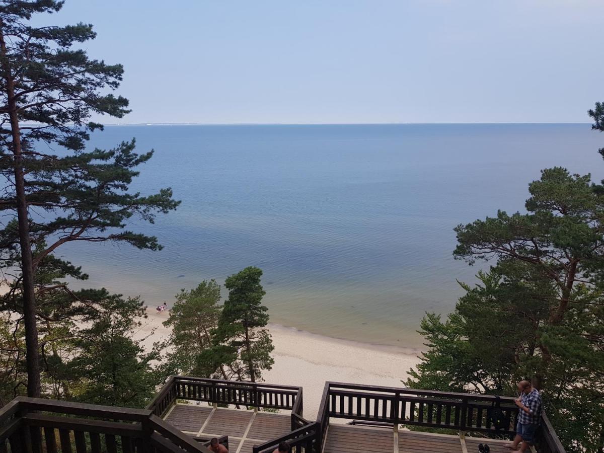 Strandidylle Apartment Mit Meerblick Und Kamin Miedzyzdroje Exterior foto